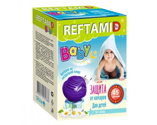 Рефтамид Детский комплект (фумигатор+флакон с жидкостью)